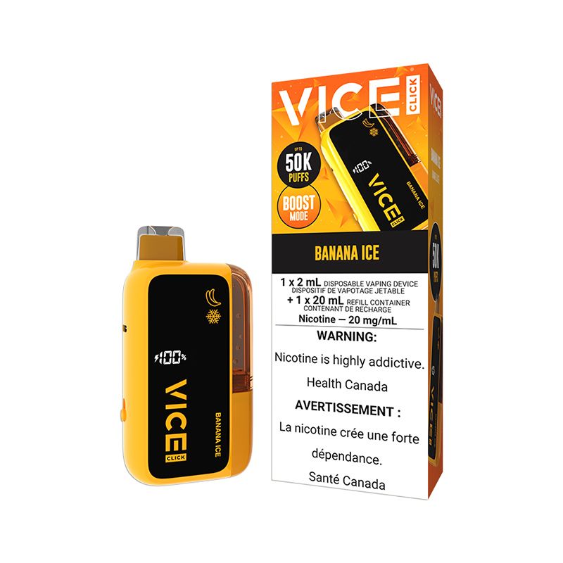 VICE Click 2+20ML, Flavour: Banana Ice