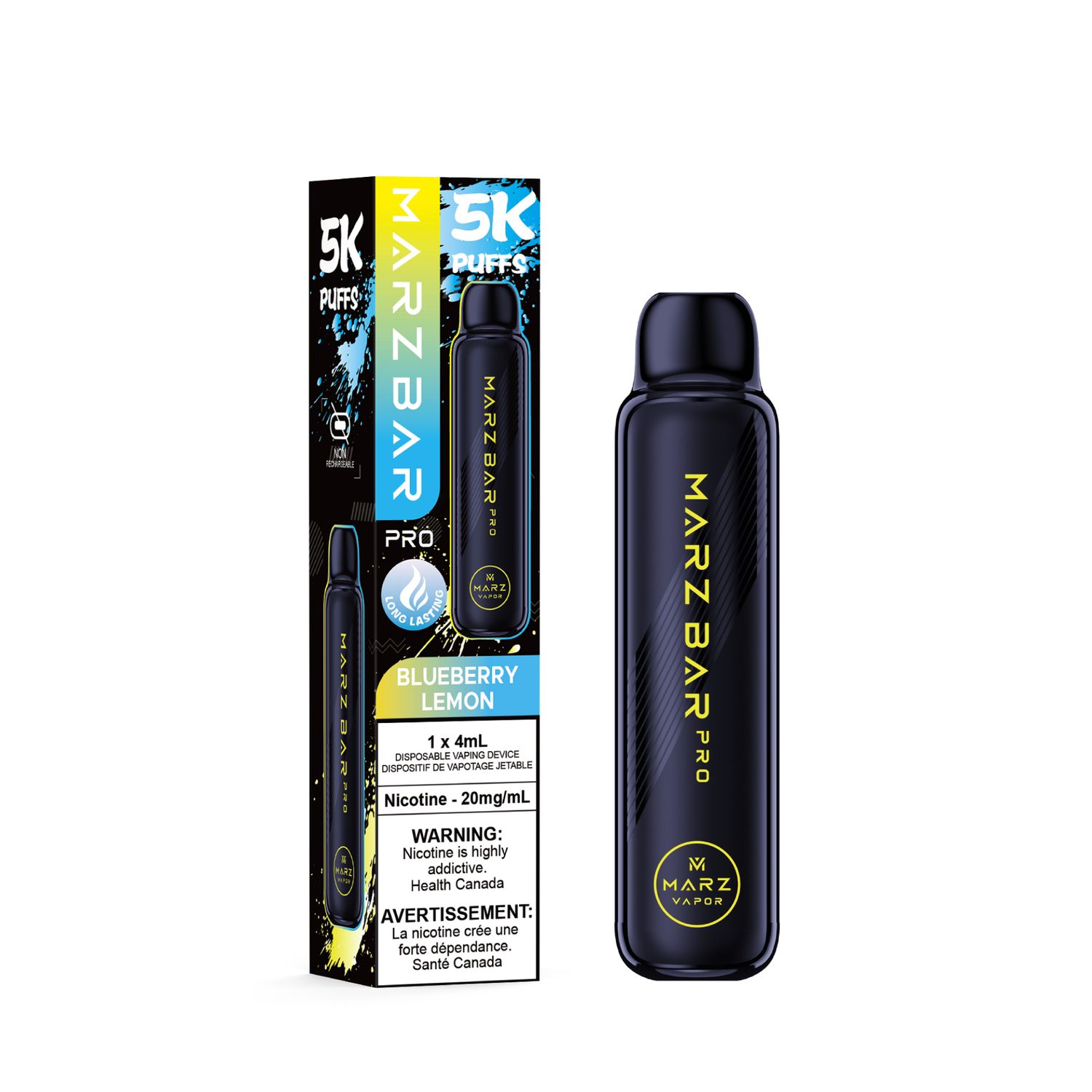Marz Pro 5K, Flavour: Blueberry Lemon