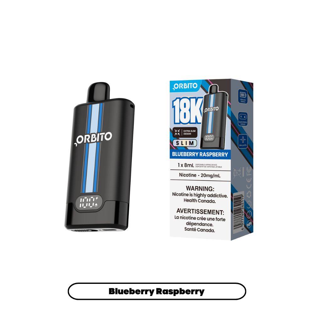 Slim 18K, Flavour: Blueberry Raspberry