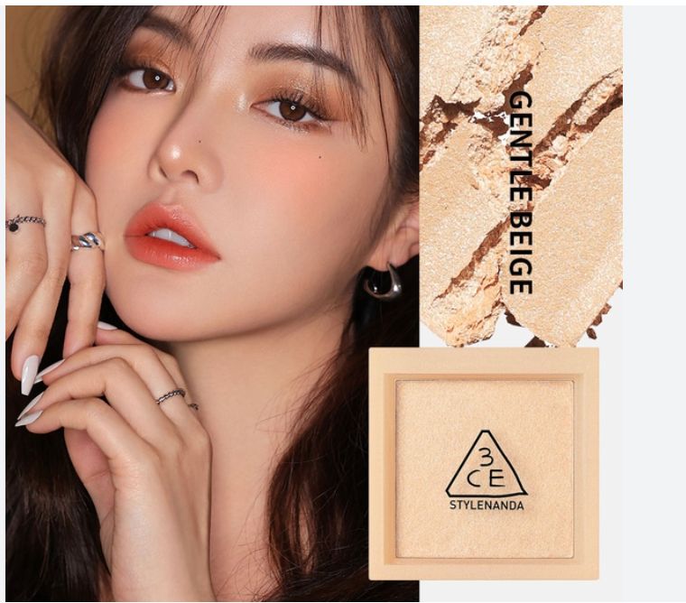 3CE FACE HIGHLIGHTER #GENTLE BEIGE