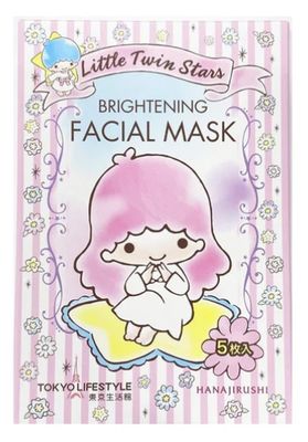 Kikirara Collaboration Little Twin stars Brightening Facial Mask