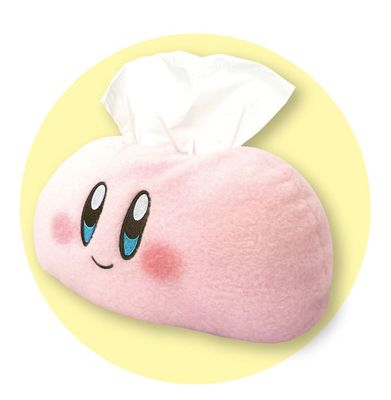 Kirby's Dream Land Puwafuwa Series Face Tissue Cover (Smiling)