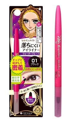 HEROINE MAKE Quick Pencil Eyeliner N01 - Black