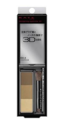 Kate Designing Eyebrow 3D EX-4 Light Brown