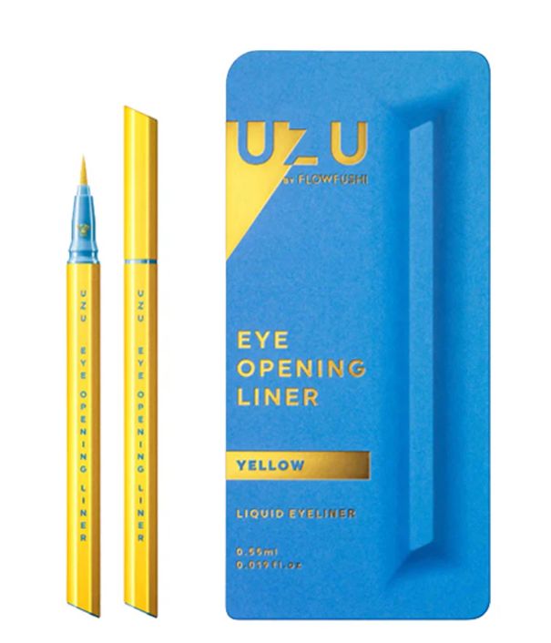 Flowfushi UZU Eye Opening Liner Liquid Eyeliner Yellow