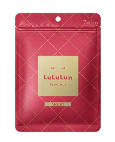 Lululun Face Mask Precious Red 4KS 7sheets