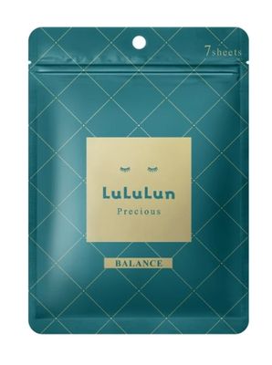 Lululun Face Mask Precious Green 4KS 7sheets
