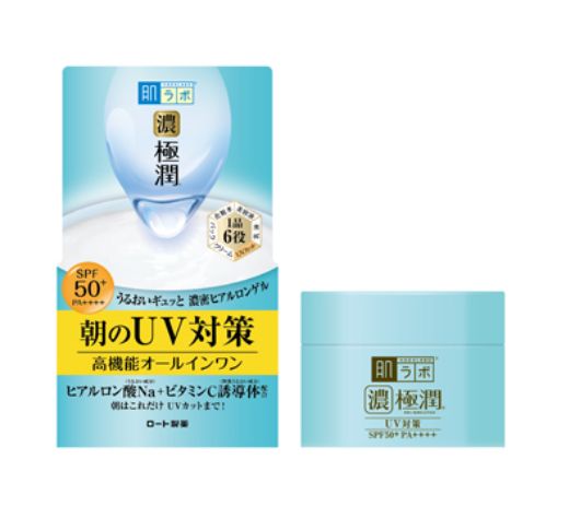 Rohto Hadalabo Gokujyun Hyalunoic UV White Gel
