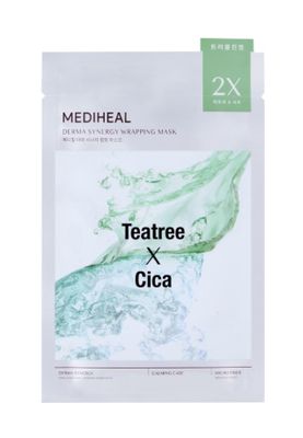 MEDIHEAL DERMA WRAPPING MASK TEATREE X CICA SINGLE