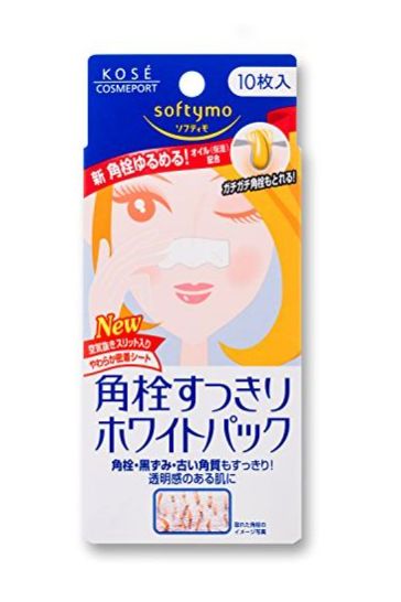 KOSE Softymo Nose Pore Clear Pack White - 10sheets