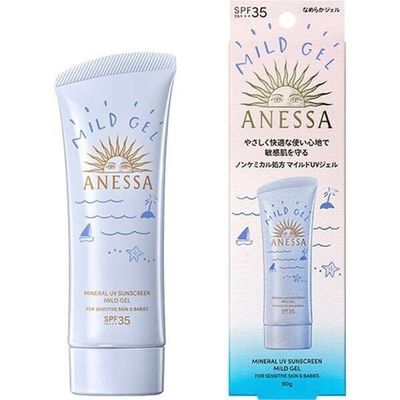 2024 NEW Anessa Mineral UV mild gel 90g SPF35 PA+++
