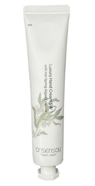 ONSENSOU Hot Spring Algae Hand Cream Sandalwood 35g