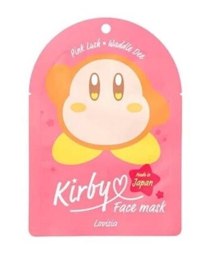 KIRBY Face Mask Pink Lush 1sheet (Waddle Dee)