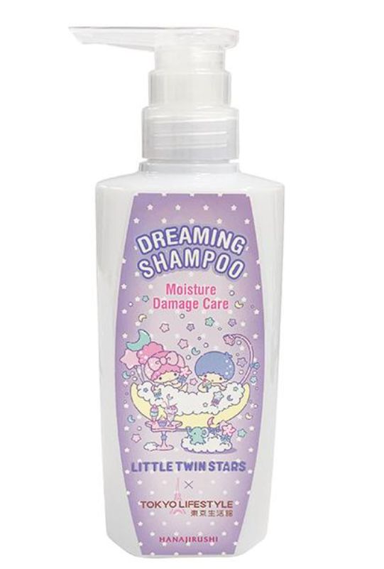Hanashirushi Little Twin Stars Moist Damage Care Dreaming Shampoo