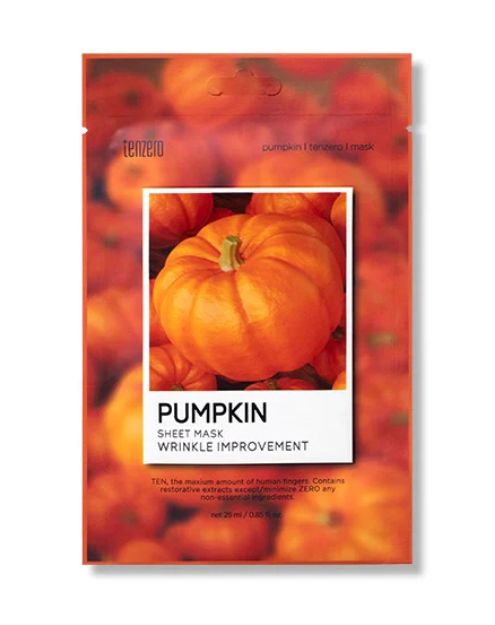 Tenzero Pumpkin Sheet Mask