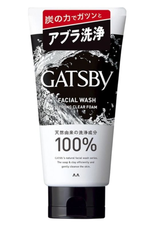 Gatsby Facial Wash Strong Clear Foam
