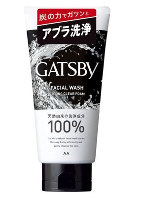 Gatsby Facial Wash Strong Clear Foam