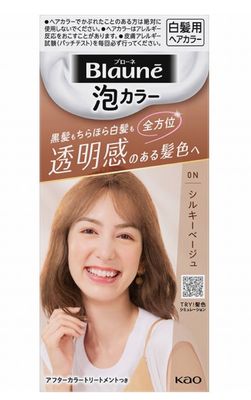 Kao Blaune Bubble Hair Color 0N Silky Beige