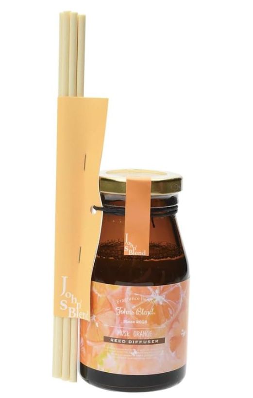 John's Blend Reed Diffuser Musk Orange