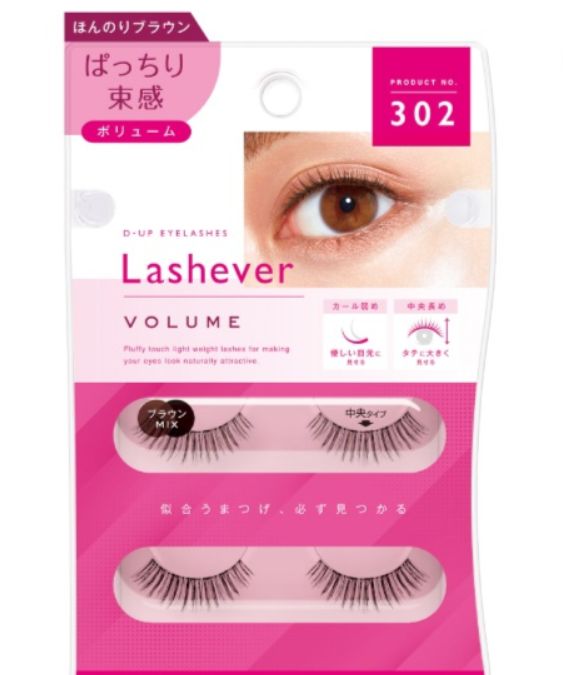 D-UP EYELASHES Lashever Volume 302