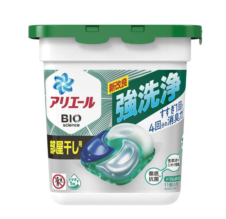Ariel 4D Detergent Gel Ball  for Indoor Drying Laundry 11pcs