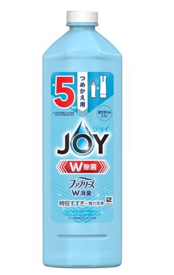 P&amp;G JOY W sterilizing and disinfecting dishwashing detergent 700ml Febreze deodorant