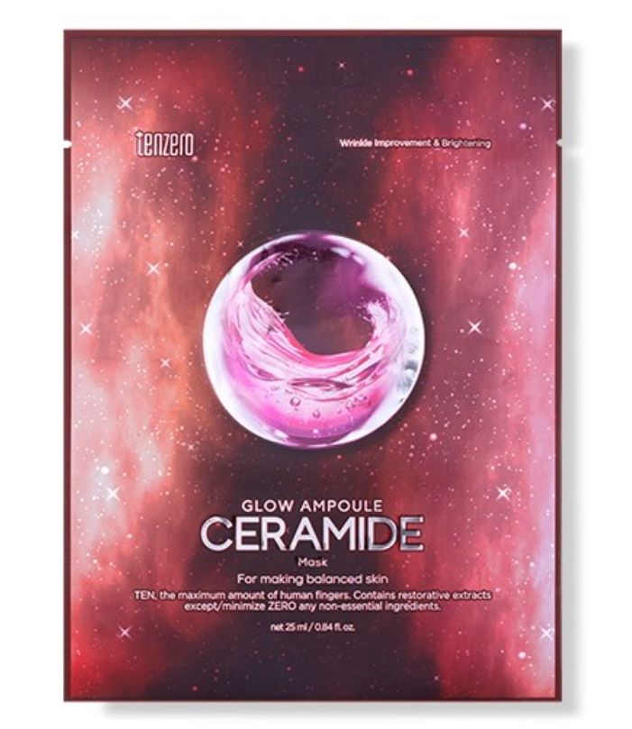 Tenzero Glow Ampoule Ceramide Mask