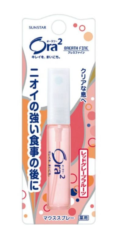 Sunstar Ora2 Breath Fine Mouth Spray Red Grapefruit