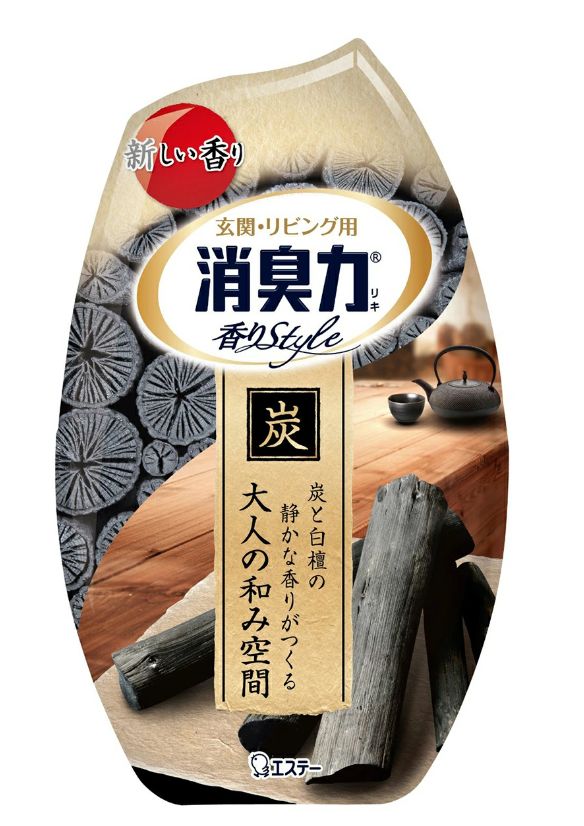 ST SHOSHU-RIKI DEODORIZER CHARCOAL &amp; SANDALWOOD