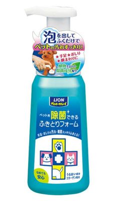 Lion Pet Clean Disinfectant Wiping Foam Body 250ml