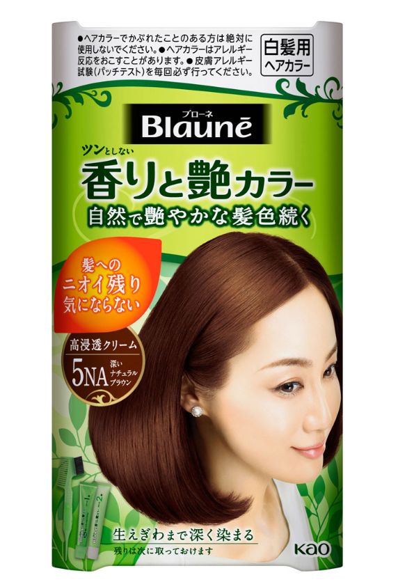 KAO BLAUNE FRAGRANCE AND LUSTER COLOR CREAM 5NA