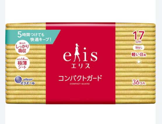 Ellis Compact Guard (for light days) No wings 17cm 36 pieces