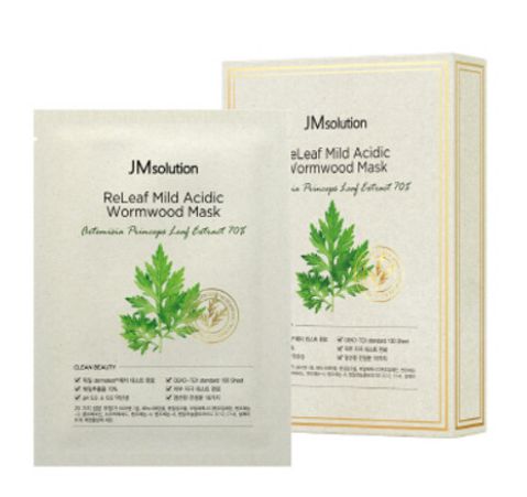 JMsolution [10EA]RELEAF MILD ACIDIC WORMWOOD MASK 30ml