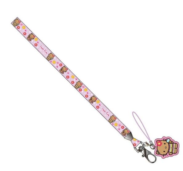 Hello Kitty 90s Neck Strap Suntanned
