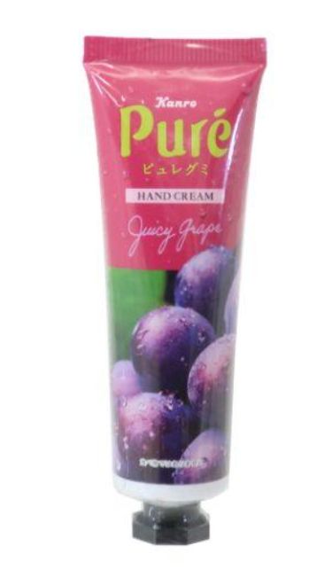 Kanro Pure Gummy Hand Cream Juicy Grape Scent