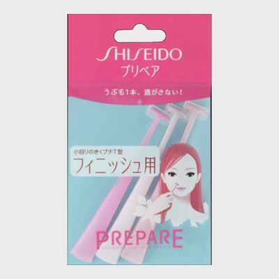 Shiseido Prepare Eyebrow and Mouth Razor #T shape 3pcs