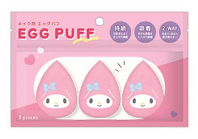 Sanrio Egg Puff My Melody 3pcs