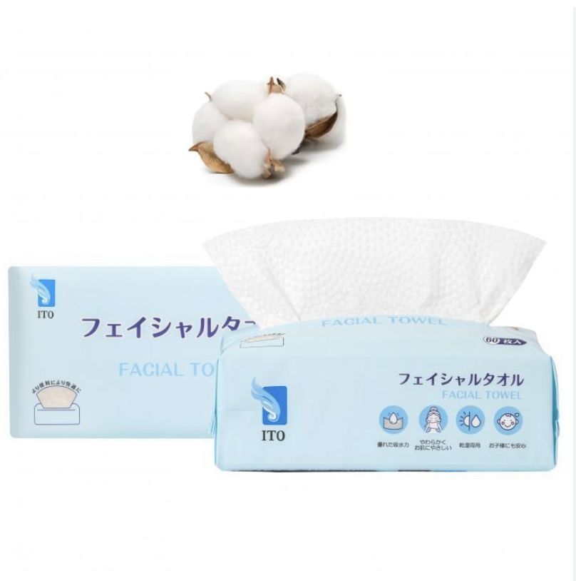 ITO Disposable Facial Towel  60 Sheets