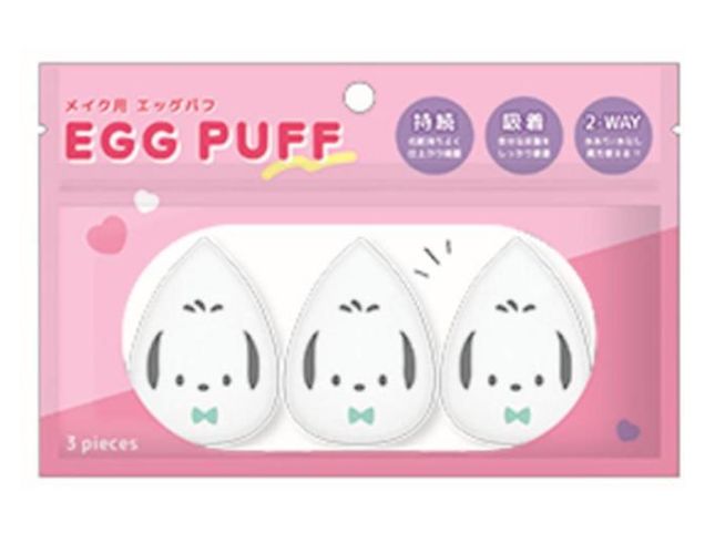 Sanrio Egg Puff Pochacco 3pcs