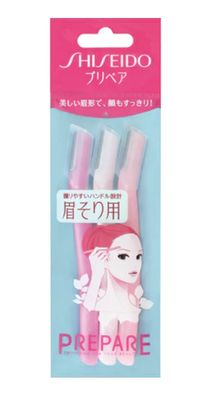 SHISEIDO PREPARE RAZOR FOR EYEBROW L 3P