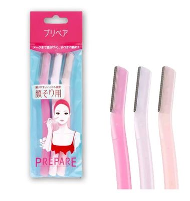 SHISEIDO PREPARE RAZOR FOR EYEBROW L 3P