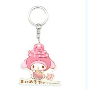 Sanrio Characters Zodiac Snake Acrylic Keychain - My Melody