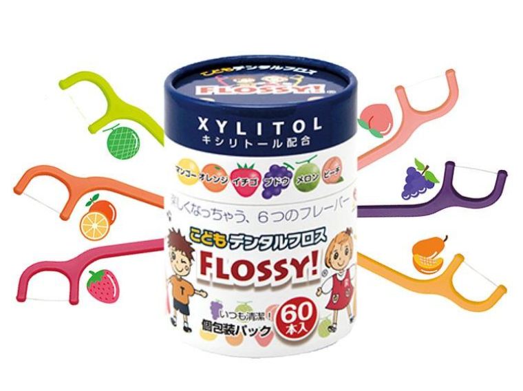 Flossy Children's Dental Floss (60 pieces)