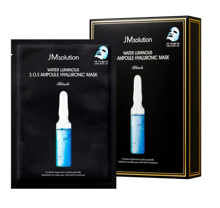 JMsolution Water Luminous S.O.S Ampoule Hyaluronic Mask Plus