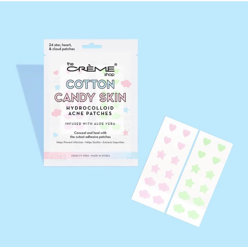 "TCS Cotton Candy Skin Hydrocolloid Acne Patches (Regular Size)