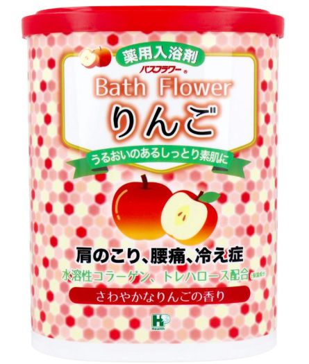 Bath flower hot spring bath agent 680g apple scent