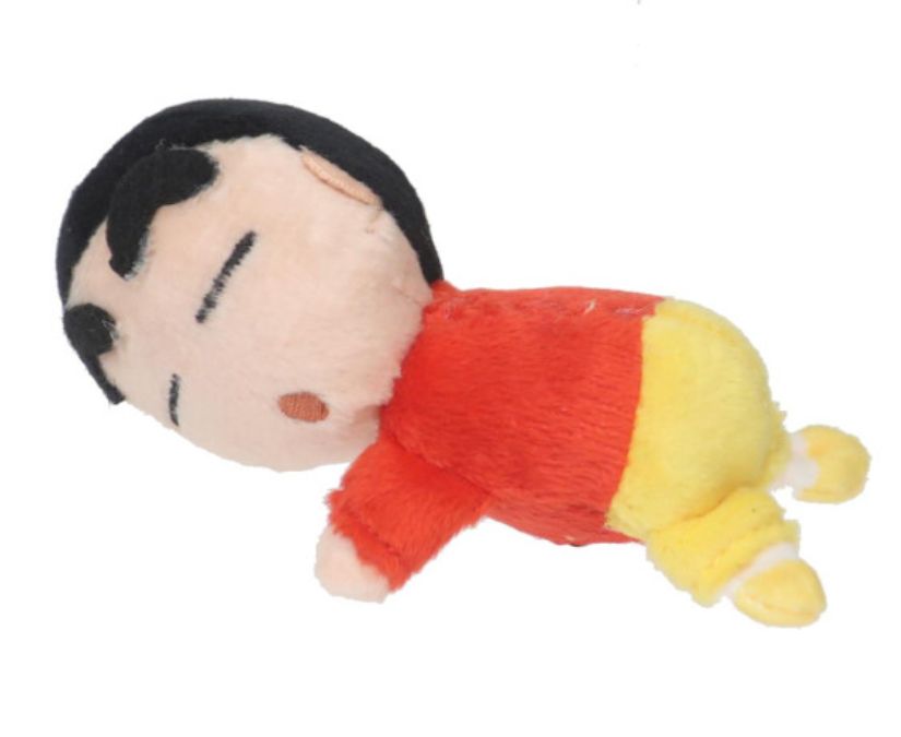 Crayon Shin-chan Mascot Clip Red