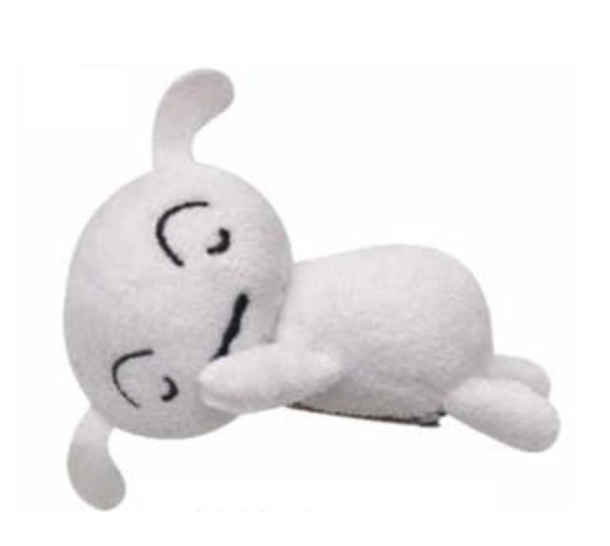 Crayon Shin-chan Mascot Hair Clip Shiro