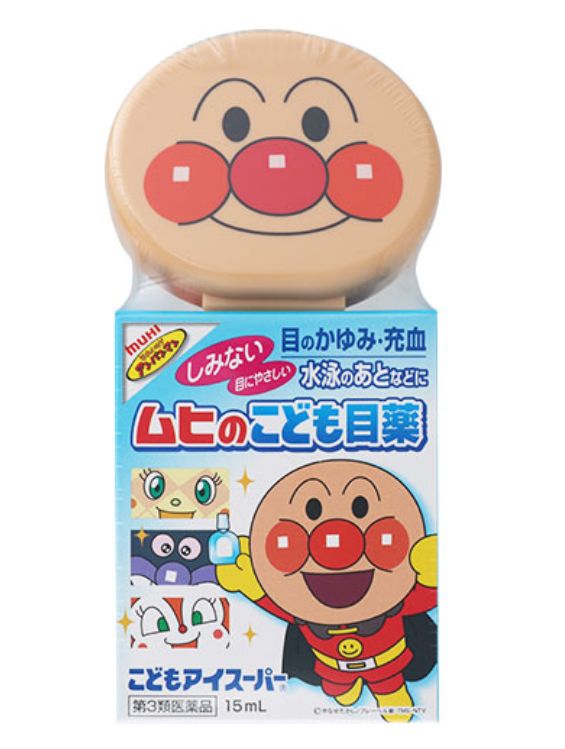 Ikeda Model MUHI Anpanman Children's Eye Drops 15ML