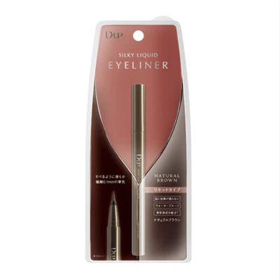 D-UP Silky Liquid Eyeliner Waterproof (Natural Brown)